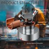 2 Pack Magnetic Welding Ground Clamp –2025 New Strong Welding