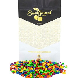 SweetGourmet Rainbow Candy Coated Chocolate Sunflower Seeds | 1 Pound