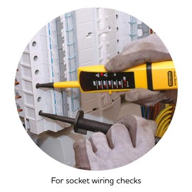 Martindale VT12 Two Pole Voltage and Continuity Tester, Yellow