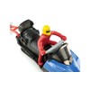 siku 1684 Blister 1684Snow Mobile with Rescue Sledge, Multicoloured