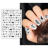FIESTAS GUIRCA | Halloween Nail Stickers Party Supply - Adult
