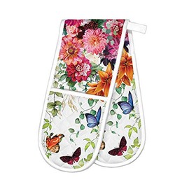 Michel Design Works Double Oven Glove, Sweet Floral Melody