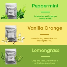 Natural Plant Essential Oil Inhaler | Vaporless Smokeless Inhalers | Refreshing | Portable&Convenient | Wooden-0010