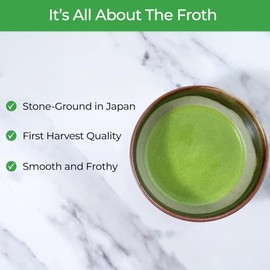 Premium Ceremonial Grade Matcha Green Tea Powder - 30g