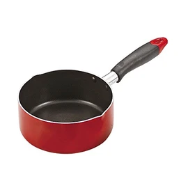 Pearl Metal HB-2181 Compact, Fluorine Processed, Induction Compatible, With Both Openings, 6.3 inches (16 cm)