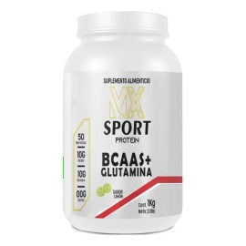 Aminoácidos Bcaas Glutamina Mx Sport 1 Kg Varios Sabores                                                                                              