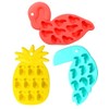 Silicone Tropical Ice Cube Trays- Flamingo, Tropical Bird and Pineapple