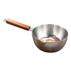 Milk Warmer Pot Stainless Steel Prevent Sticking Wooden Handle Thickened