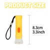 PROLOSO Mini Toy Flashlights with Lanyard LED Pocket Flashlight Toy