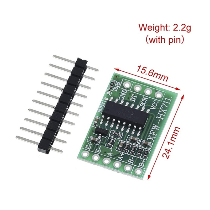 Ren He HX711 Module + 4pcs 50Kg Body Load Cell