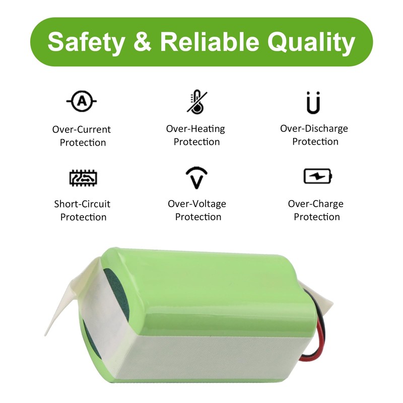 Battery for Lefant M210 M210B M210P M213 M213S Robot Vacuum