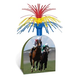 Beistle Horse Racing Centerpiece