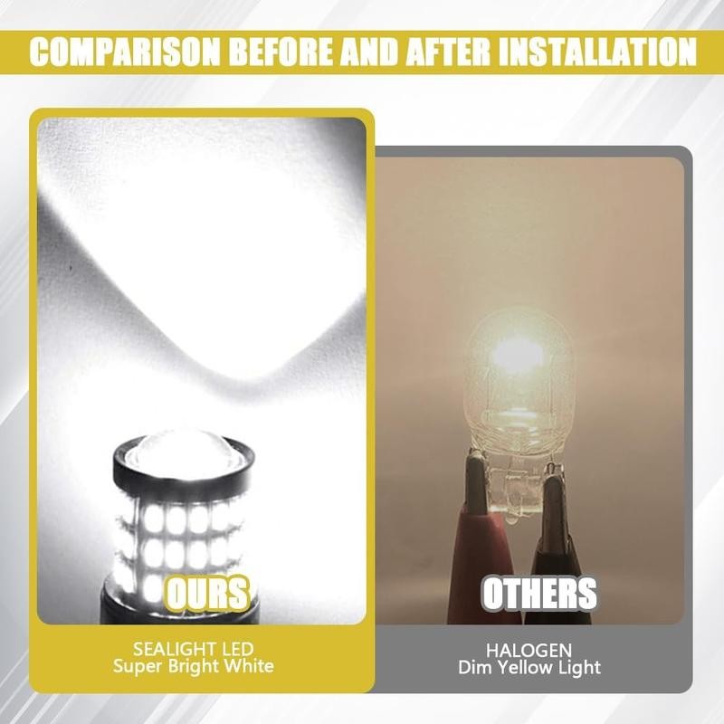 2025 Upgraded 7443 7440 LED Bulb for Reverse Lights, Super