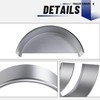 ECOTRIC Round Trailer Fenders W/Fender Backs 32-1/8"x 9-1/8" x 14-3/8"Fit