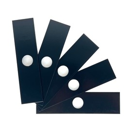 Home and Country USA Heat Harden Edger Blade 2" W X 8" L X .120" THK with 1 Inch Center Hole 375-301 for Green Machine,Husqvarna,Shindaiwa,Echo,Red Max,Ryobi (Edger Blade, 25, Pack)