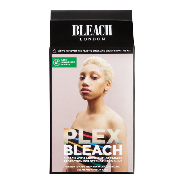 BLEACH LONDON Plex Bleach Kit - Professional Standard Bleach with anti breakage treatment, Vegan, Cruelty Free, For All Hair Types, For Light & Dark Hair, Brightest Bleach Blonde