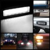 Nilight LED Pods Flush Mount 2Pcs 18W 7.3Inch Spot Offroad