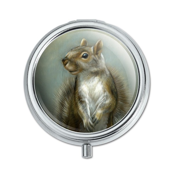 Mischievous Squirrel Pill Case Trinket Gift Box