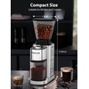 Aromaster Coffee Bean Grinder with 48 Gind Settings, Conical Burr