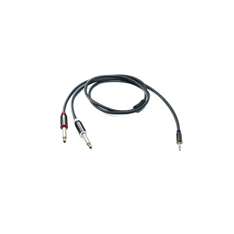 System-S Audio Y Jack Cable 100 cm 2 x 6.35