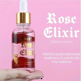 Elixir Amuse Rose Elixir Facial Serum - Skincare Serum for Skin Repair and Rejuvenation