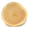 [Cypress] Annual Ring Natural Single Piece Cutting Board, Cooking Plate