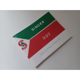 Singer 327 Sewing Machine Owners Manual Color 4" x 6" Reproduction