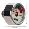 Pony Bottle Pressure Gauge Air Diving Cylinder Oxygen Tank Stainless