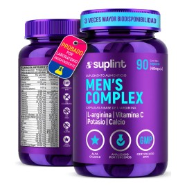Multivitamínico para Hombre: 90 Cápsulas con Vitaminas, Zinc y Maca