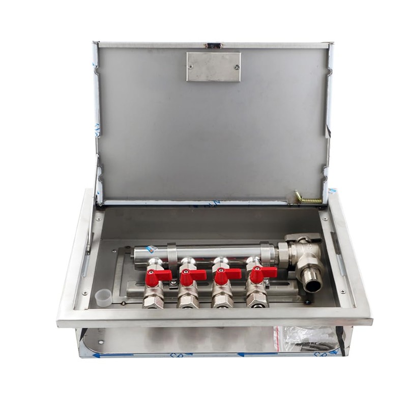 GOGOUP 3 Way Distribution Water Manifold Air Flow Pump Tubing