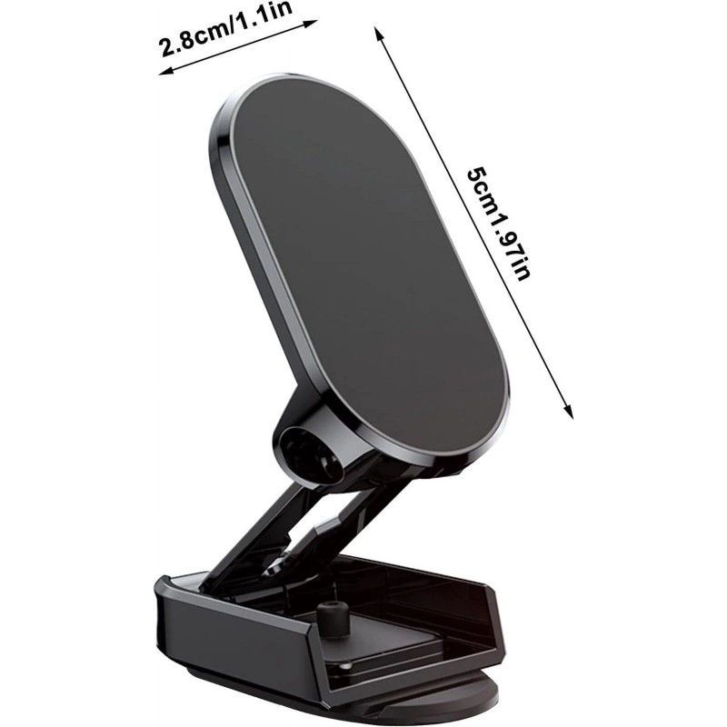 Unbranded 360° Rotatable Folding Magnetic Alloy Holder for All Phone
