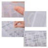Sorting Box, Portable 24 Grid Clear Hard Plastic Adjustable Jewellery
