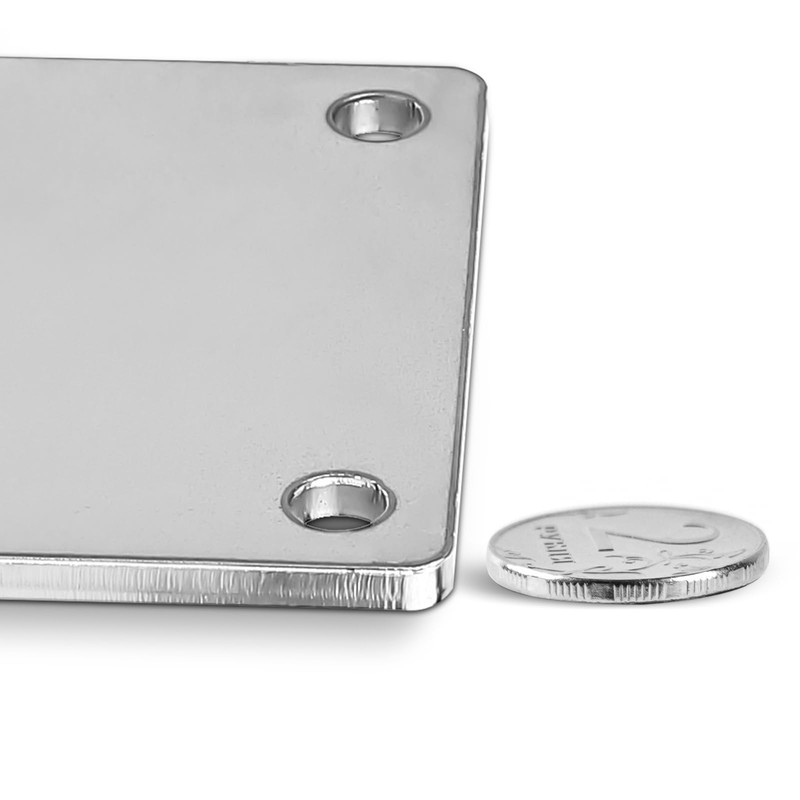 4 Pcs A36 Steel Plates, 4"x4", Hot Rolled, Laser Cut,