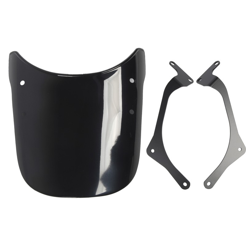 Motorcycle Front Windshield PC Airflow Wind Deflector Fairing Windscreen for