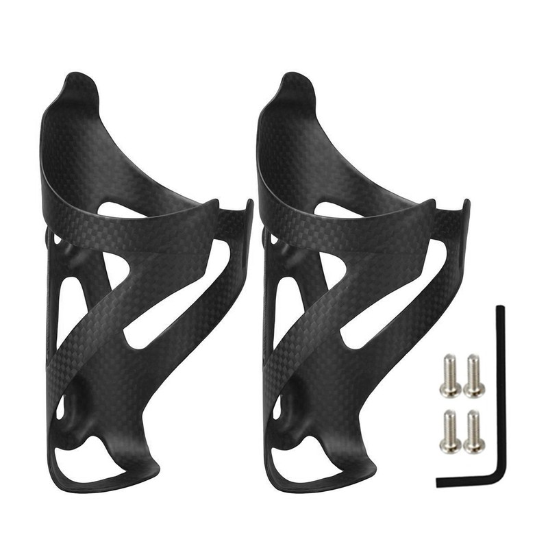 2pcs Super Light Cycle Carbon Fiber Bicycle Bottle Cage Cycle