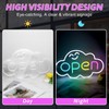 Super Bright Open Signs for Business, 16.5"x 10.2" LED Open