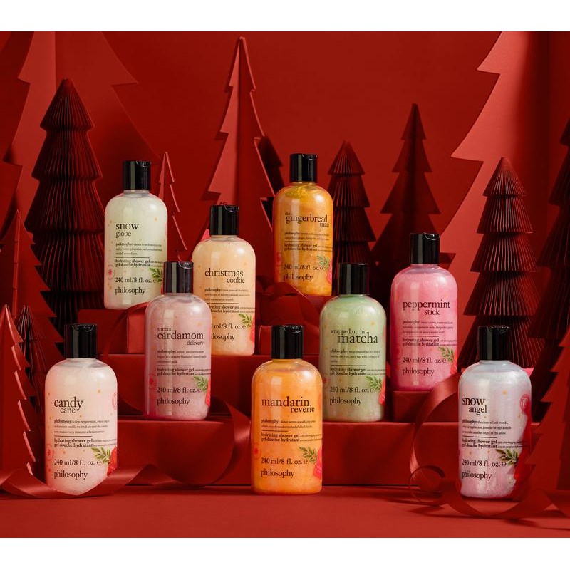 philosophy holiday special delivery 9pc 8oz shower gel collection