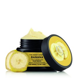 The Body Shop Banana Truly Nourishing Hair Mask, 8.12 Fl Oz (Vegan)