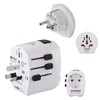 Hama World Travel Pro Light Adaptor Set USB 3-Pin 2x