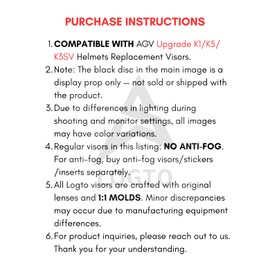 Logto Compatible With Upgrade Agv K1 Visor Replacement K3SV K5 Face Upgrade Shield Tinted Visor Helmet Accessories (Rainbow)