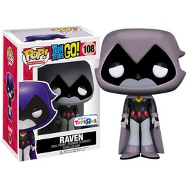 Funko Pop! TV Teen Titans Go! Grey Raven #108 (Toys R US) Exclusive Vinyl Figure