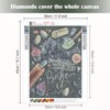 MXJSUA 5D Diamond Painting Kit Full Drill Arts Craft Canvas