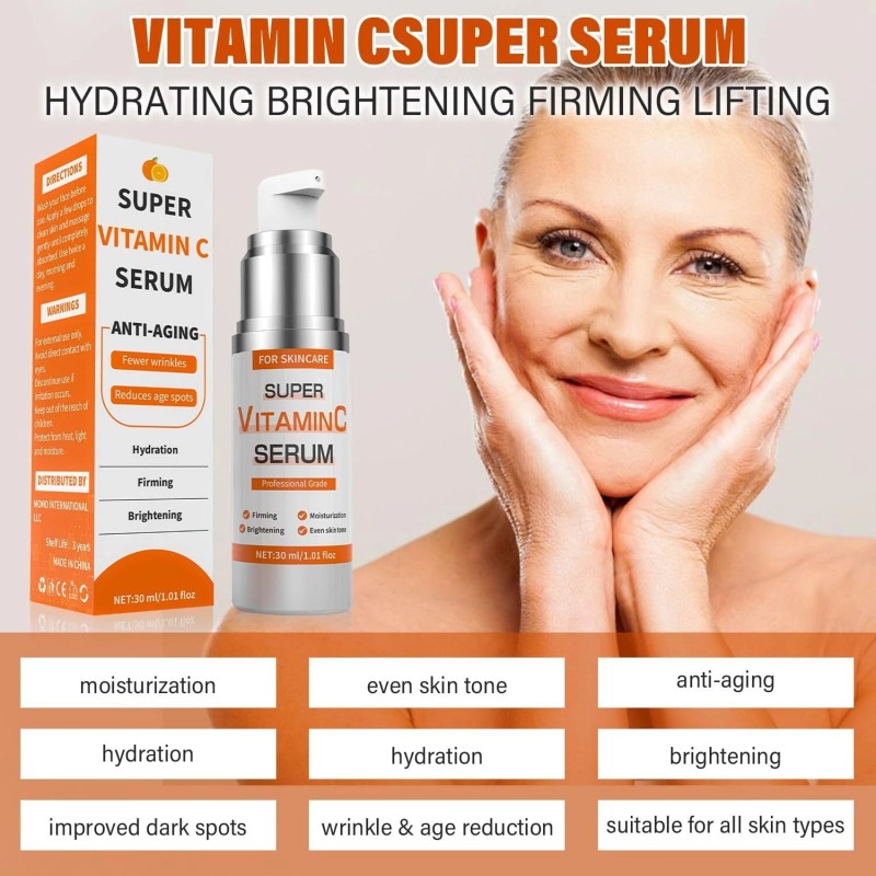 Super Vitamin C Serum for Face Wrinkle & Age Spots