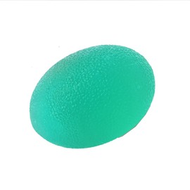QLLQ Decompression Ball for Adults Children Hand Fitness Ball Egg Shape Grip Ball Hand Therapy Ball Squeeze Ball 35 kg Handle Green, Stainless Steel