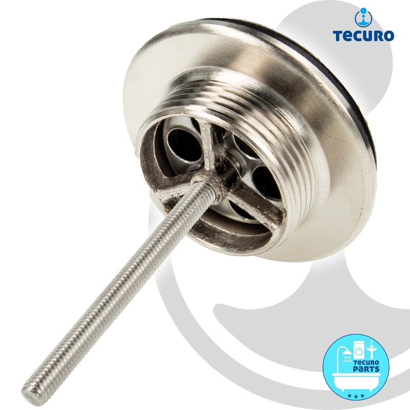 tecuro - 90505 Universal Drain Valve Drain Fitting with Plug