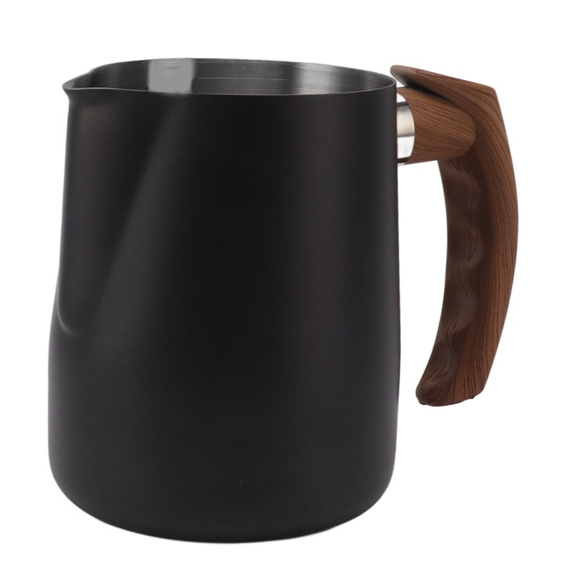 Milk Frothing Cup Inner Scale 304 Stainless Steel Dripless Spout