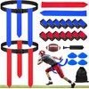 Flag Football Belts Set, 14 Player Adjustable Flags with 42
