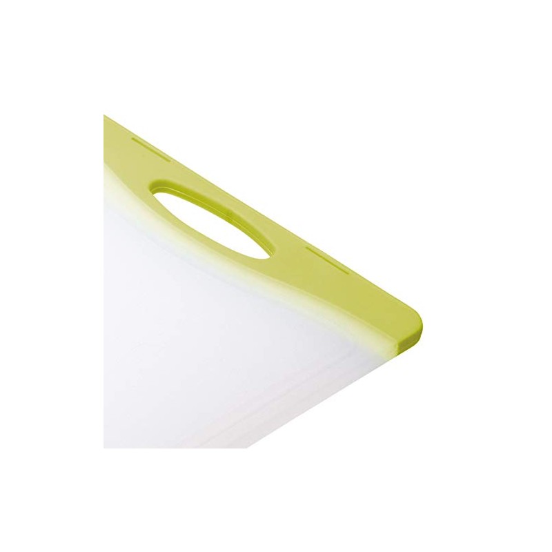 KitchenCraft Colourworks Polyethylene Reversible Cutting Board, 36.5 x 25 cm