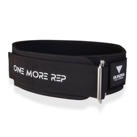 BURZKA Faja Cinturon Levantamiento Crossfit Pesas Gym Soporte Lumbar con Auto Bloqueo (grande)