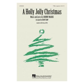 Hal Leonard A Holly Jolly Christmas TTBB A Cappella arranged by Kirby Shaw